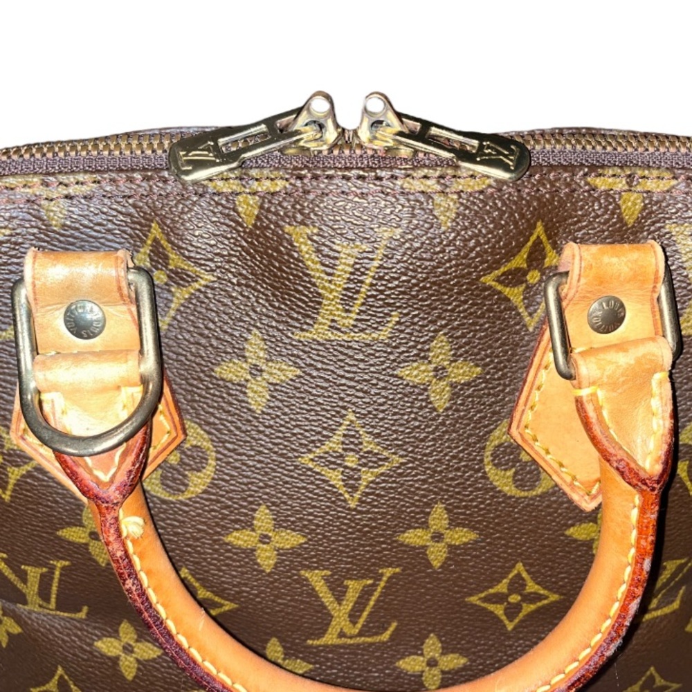LOUIS VUITTON Vintage Authentic Alma Purse Bag Satchel Serial # BA1905 - Picture 8 of 13